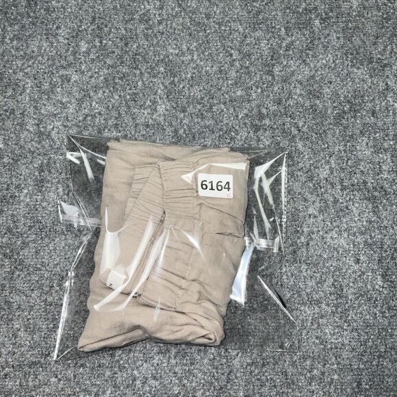 Babaton Aritzia Pants Womens Size XS Beige Dexter Linen Blend Jogger Casual - Picture 11 of 11